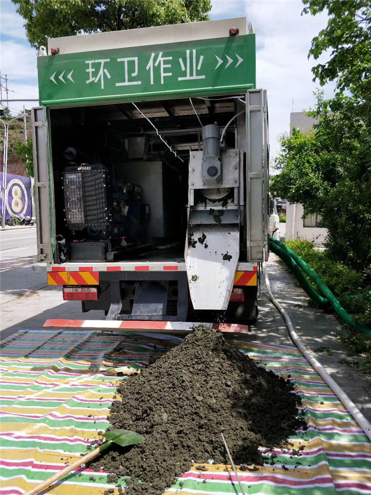 龙湖淤泥干湿分离